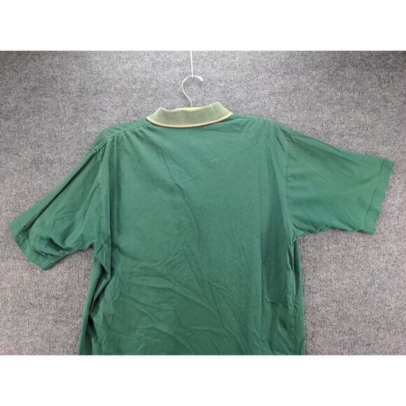 Mens Jack Nicklaus Polo Shirt Size L Green Embroidered Golden Bear - Picture 9 of 13